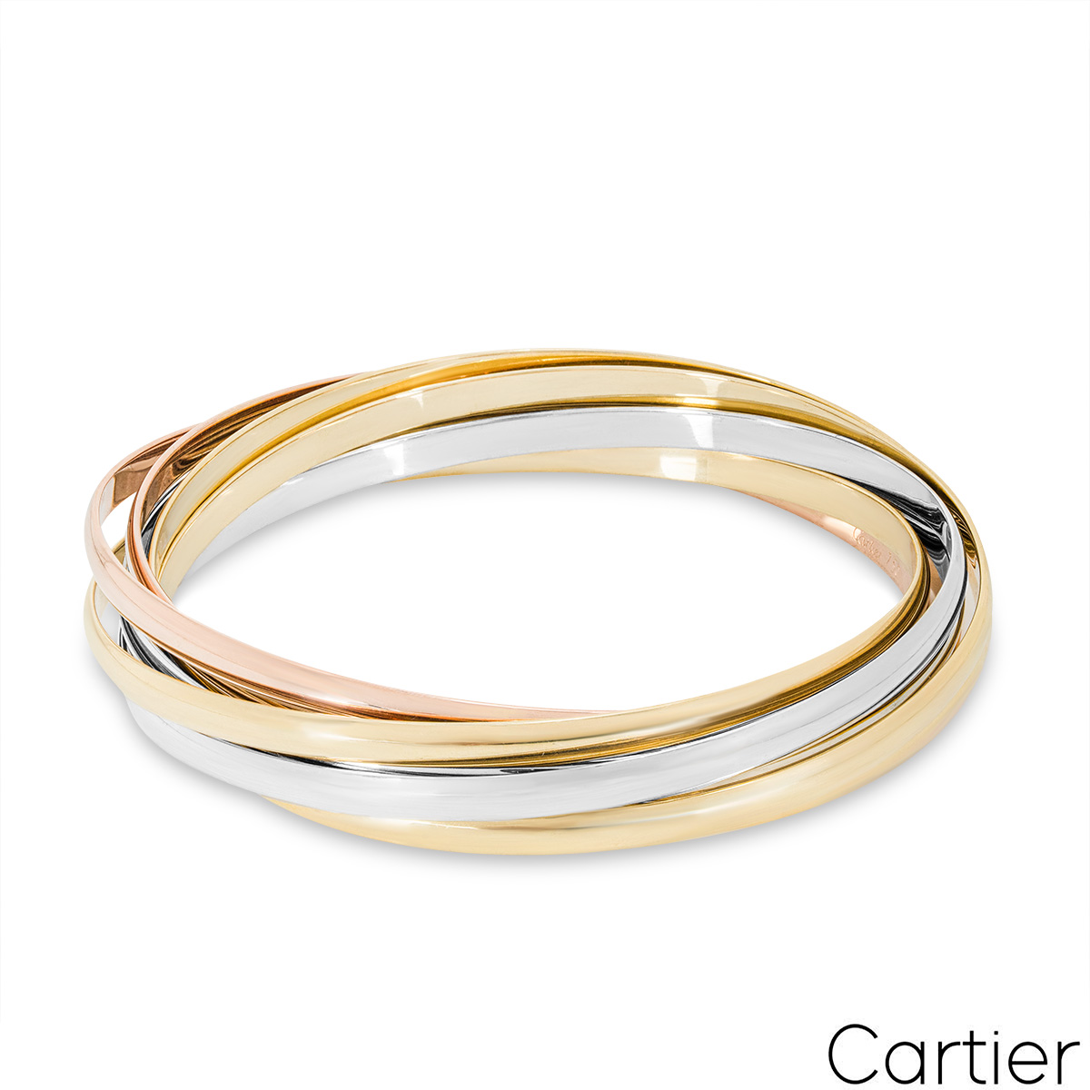 Cartier Tri-Colour Gold Trinity Bracelet